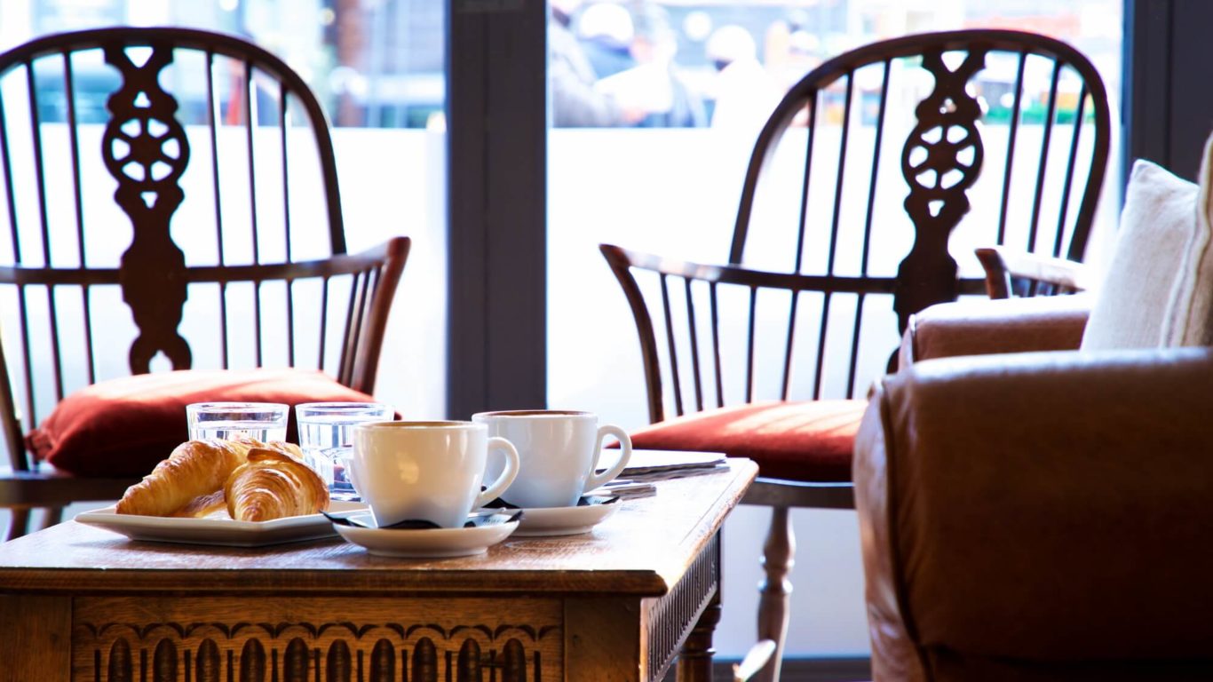 b2 At Home lounge the Bermondsey Square Hotel London SE1