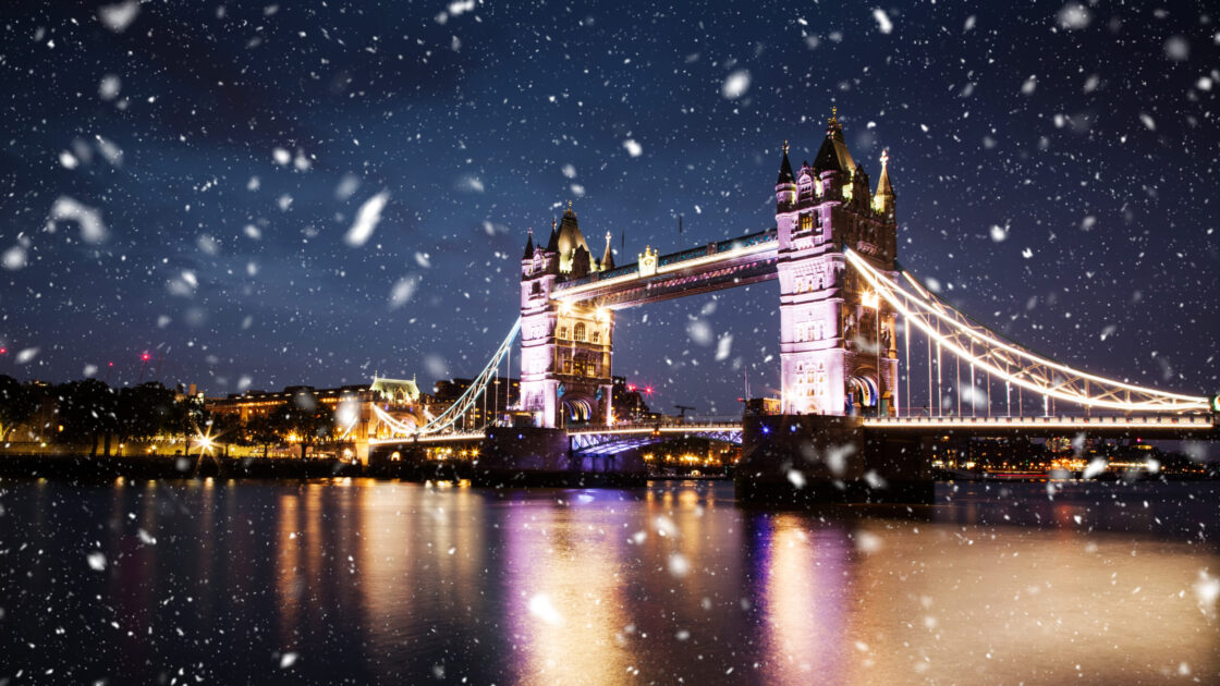 Tower Bridge in the snow